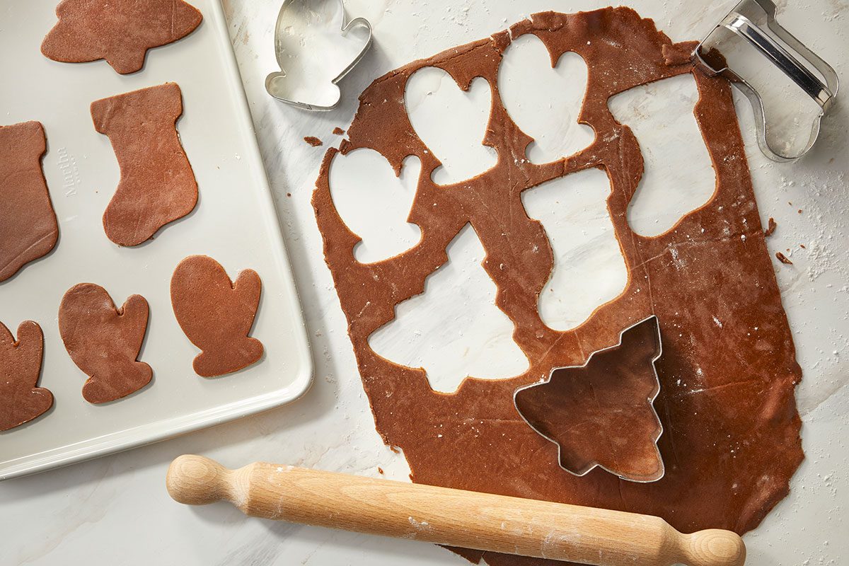 Chocolate Gingerbread Cutouts
