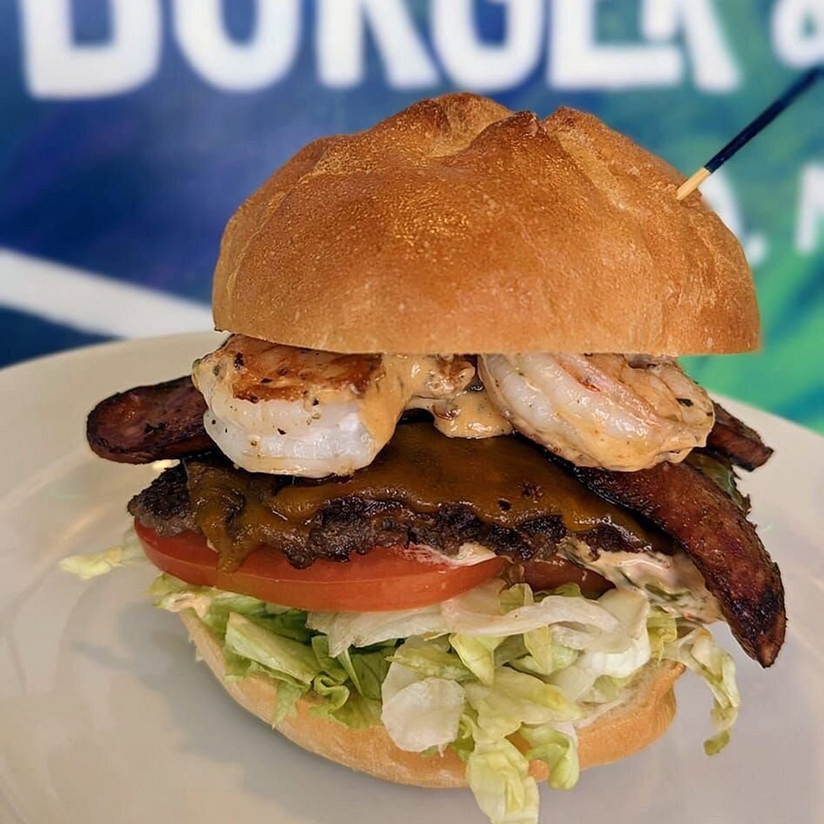 Front Porch Dewey Burger And Fish Co