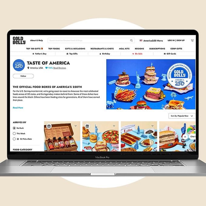 Goldbellys Taste Of America Boxes