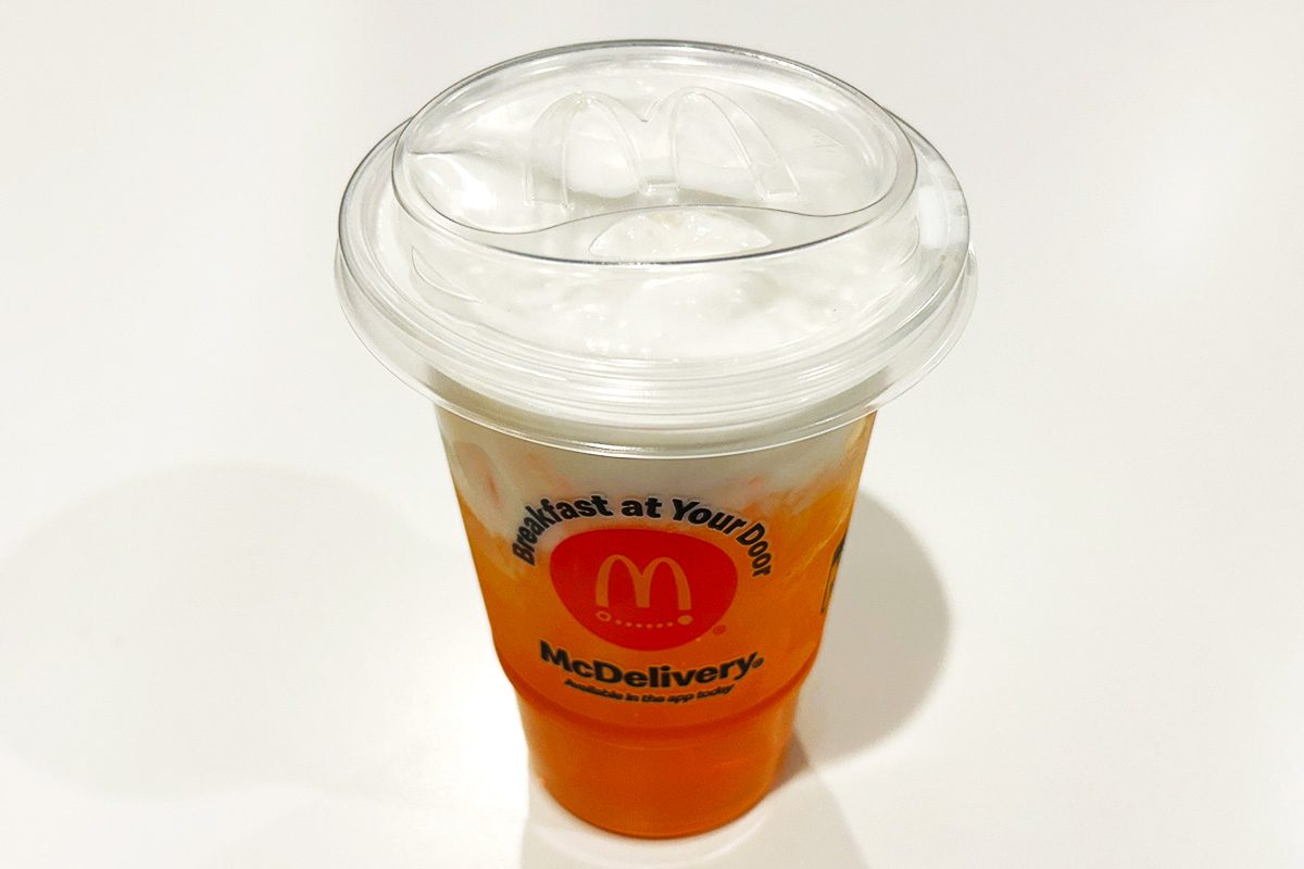 I Tried The New Mcdonald's Dirty Sodas Orange Dream Melany Love For Taste Of Home