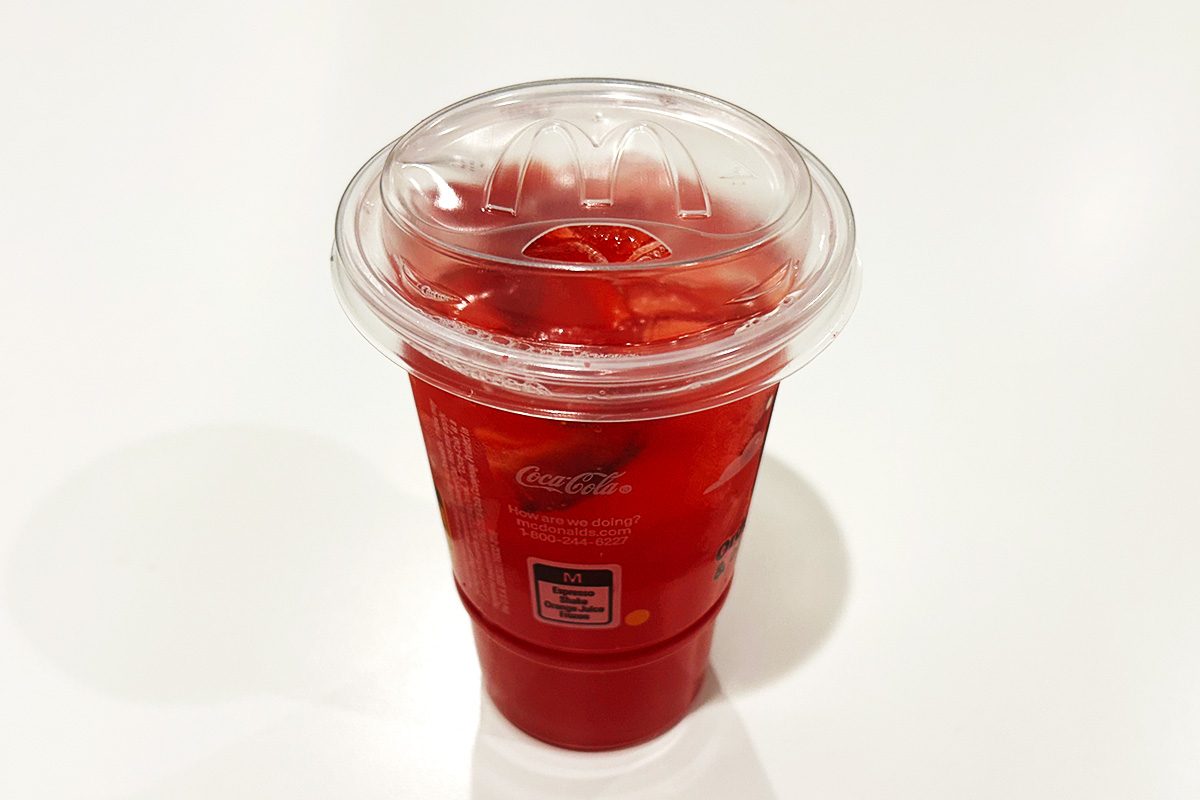 I Tried The New Mcdonald's Dirty Sodas Strawberry Watermelon Melany Love For Taste Of Home