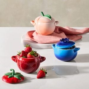 Le Creusets Fruit Shaped Mini Cocottes  Via Lecreuset.com Ft