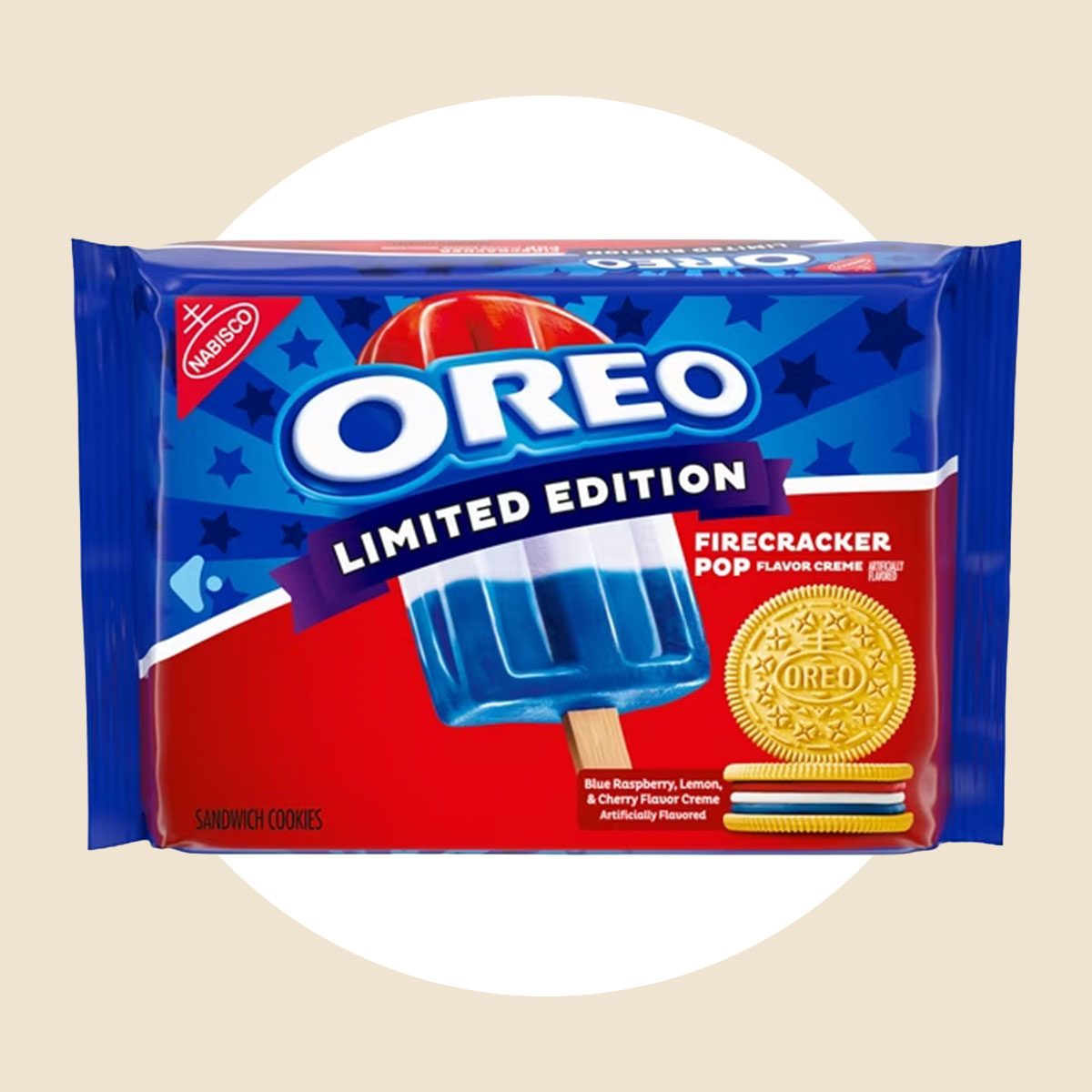 Limited Edition Grocery Items For America Oreo Firecracker Pop Sandwich Via Walmart.com