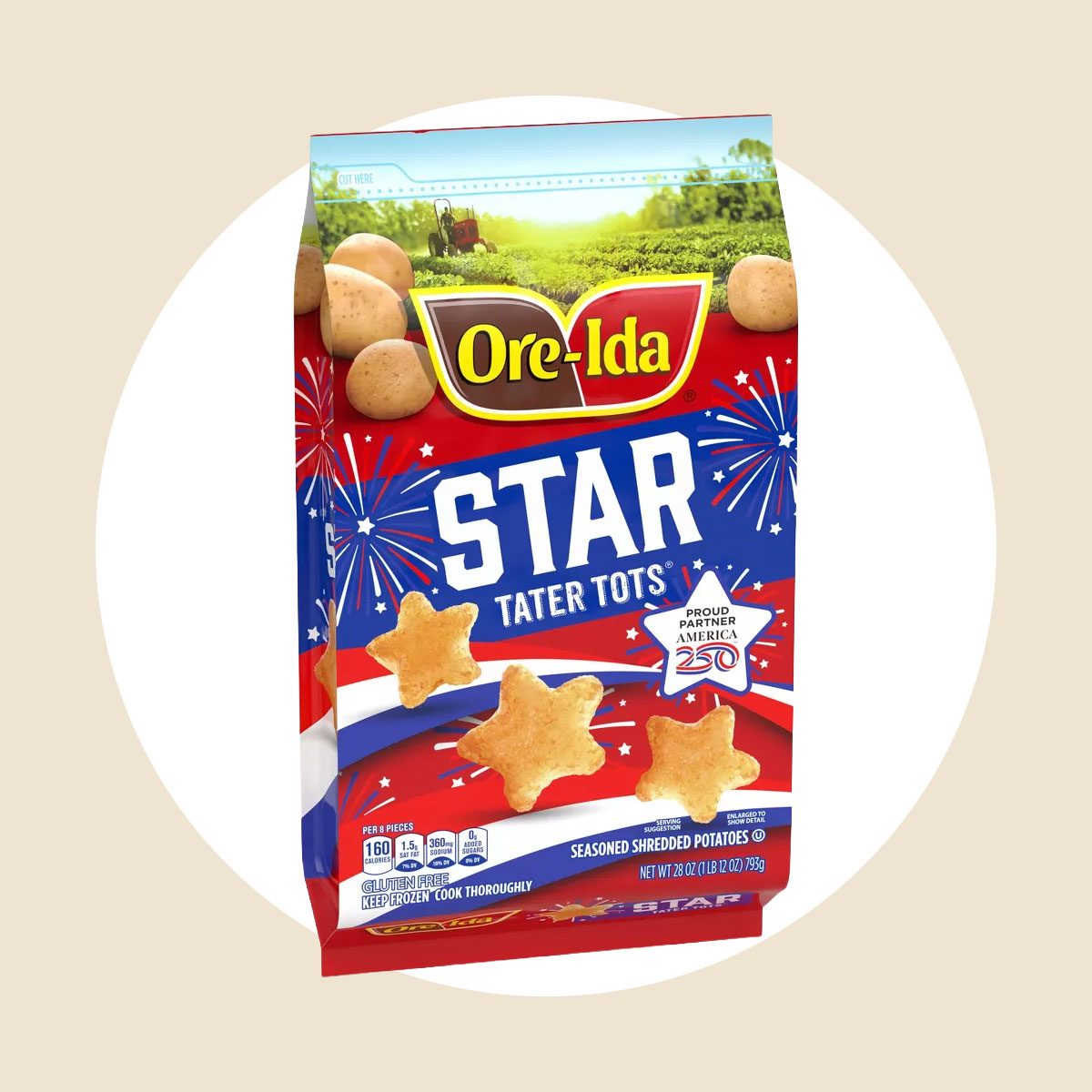 Limited Edition Grocery Items For America Ore Ida Star Tater Tots Via Target.com