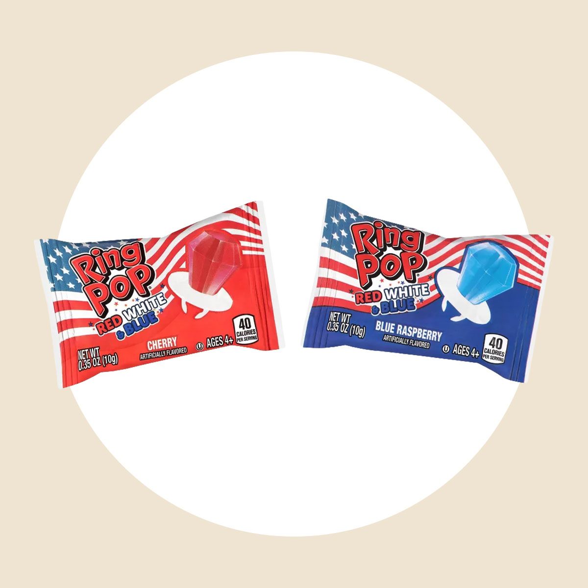 Limited Edition Grocery Items For America Red, White And Blue Ring Pops Via Target.com