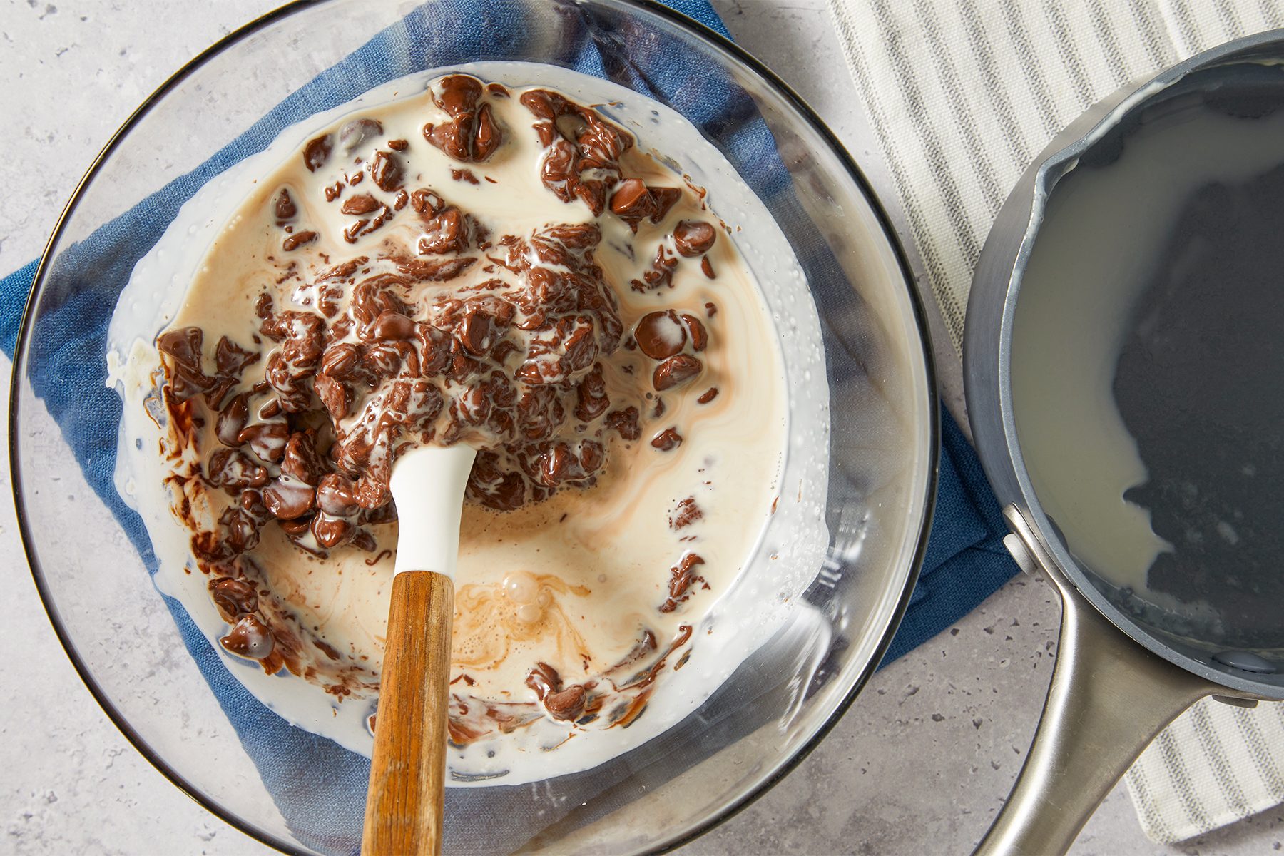 melt the chocolate