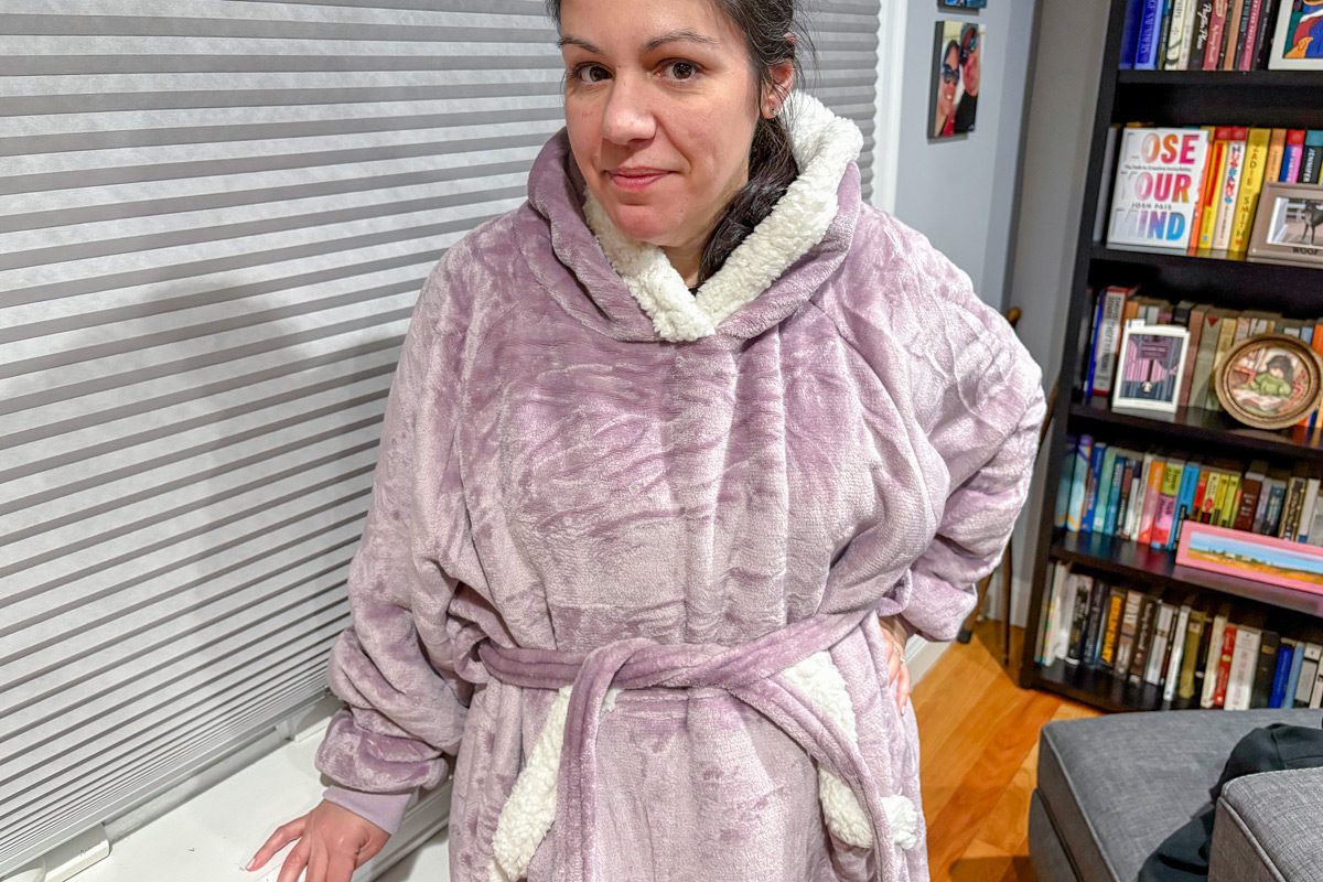 Bedsure Wearable Blanket Hoodie
