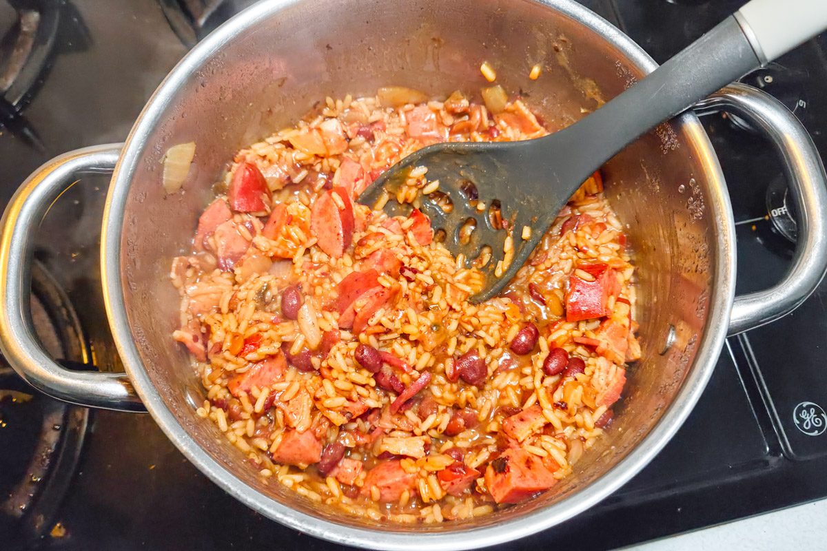 cooked food in Ikea Stainless Steel Cookware
