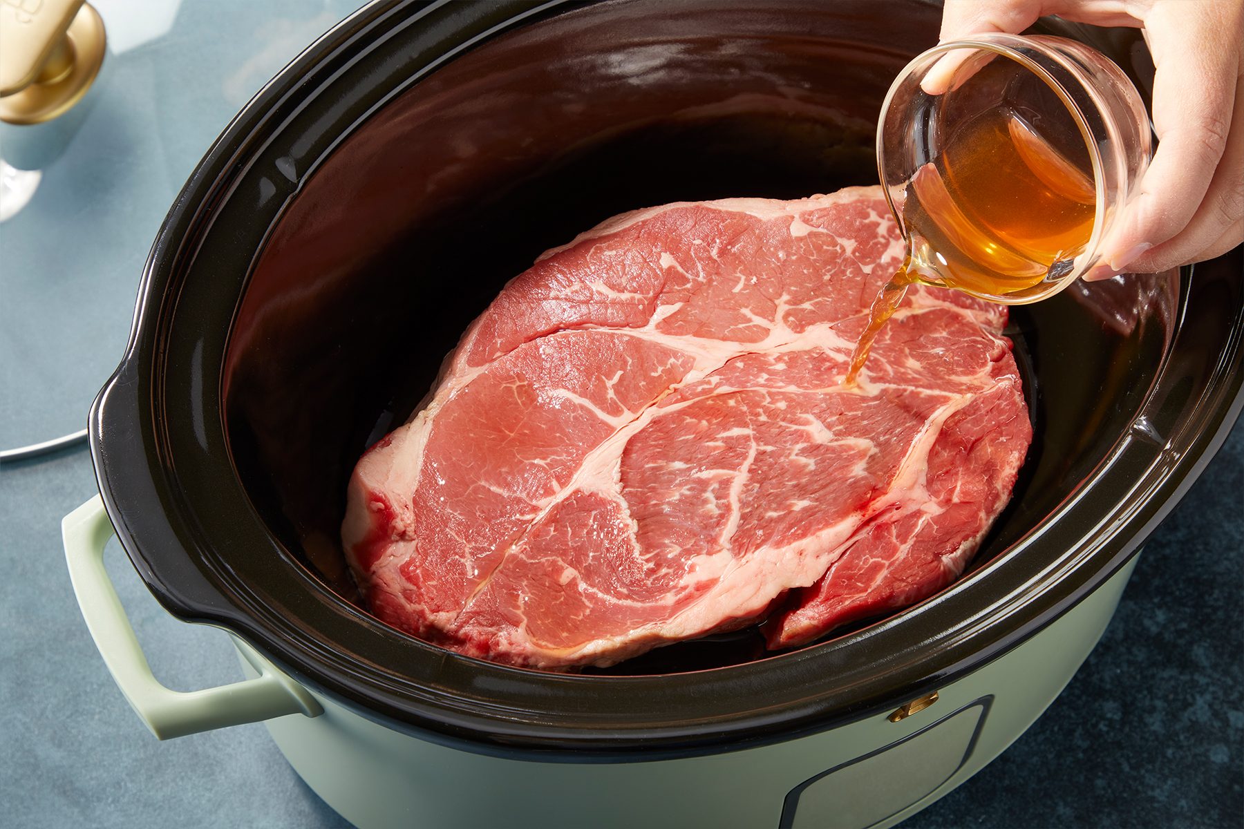cook and shred the beef