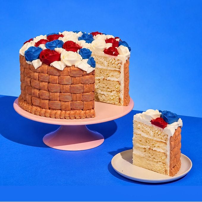 American Garden Party Cake