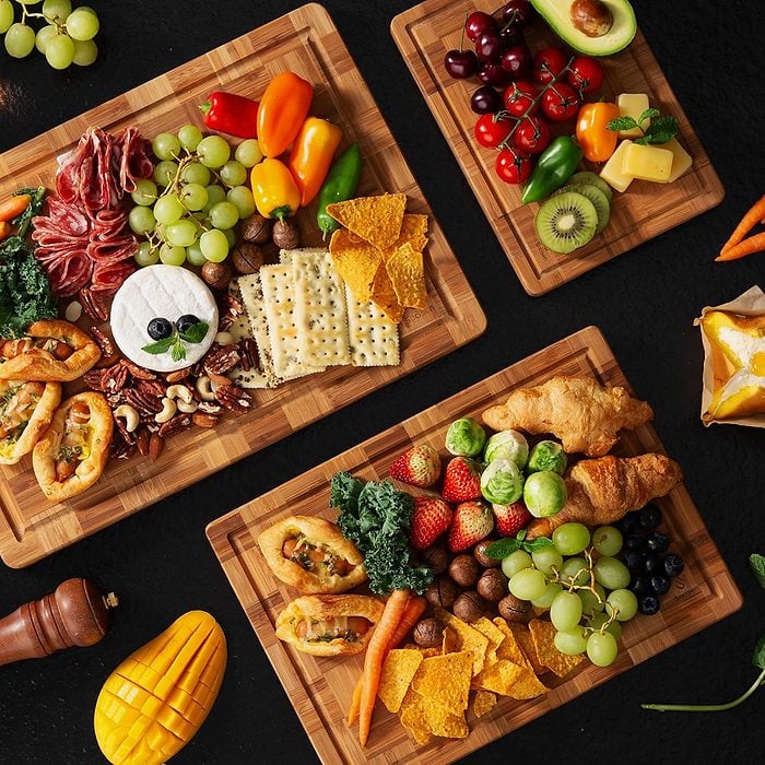 3 Pack Heavy Duty Bamboo Cutting Board Set Via Amazon.com