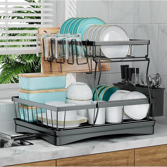 7 Code Large Dish Drying Rack For Kitchen Counter