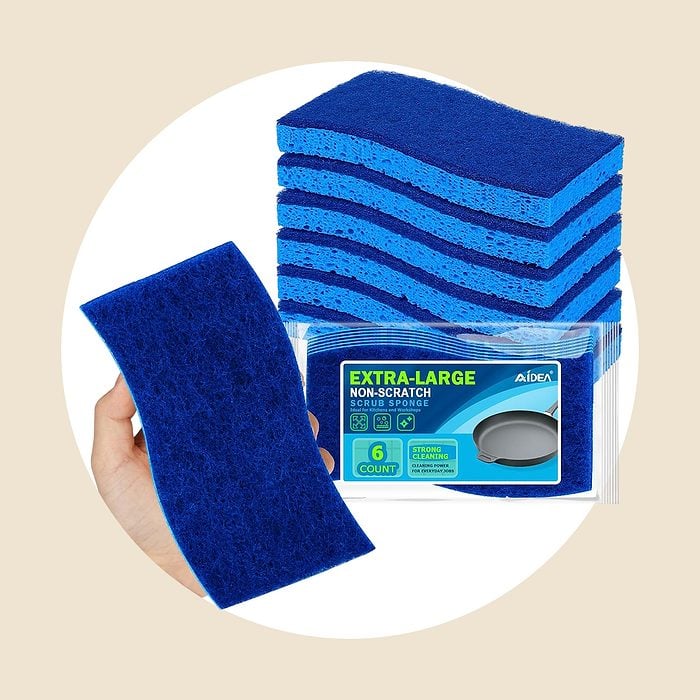 Aidea Xl Scrub Sponges Non Scratch 6count Via Amazon.com