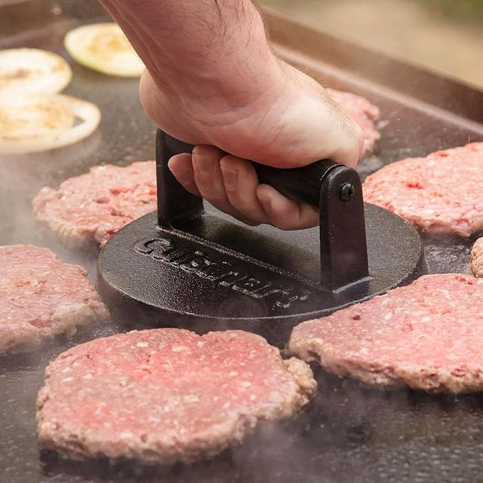 Cast Iron Smashed Burger Press