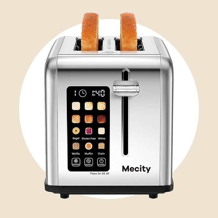 Mecity 2 Slice Toaster Touch Screen Toaster