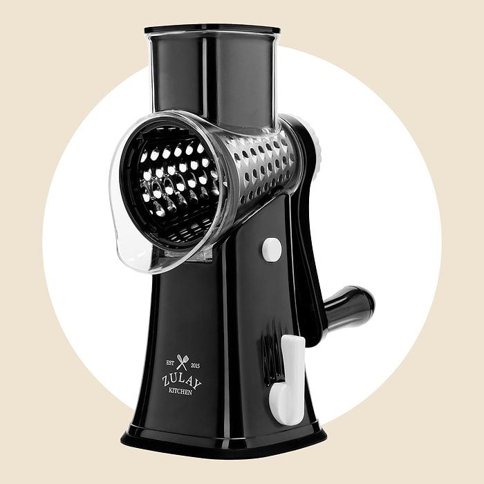 Zulay Kitchen Rotary Cheese Grater