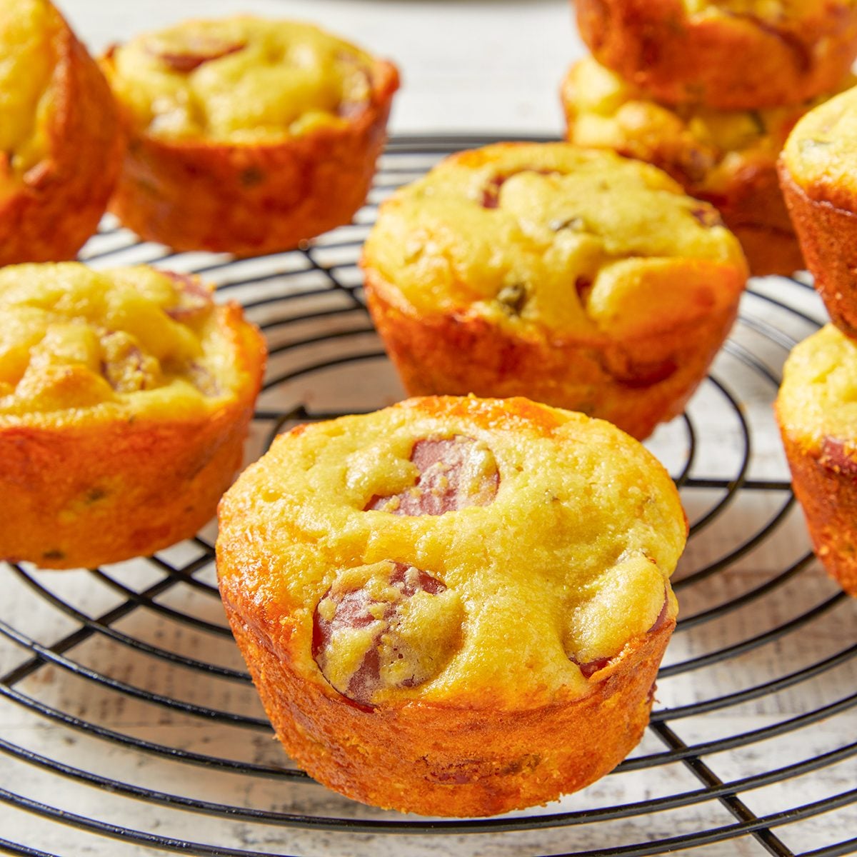 Corn Dog Muffins