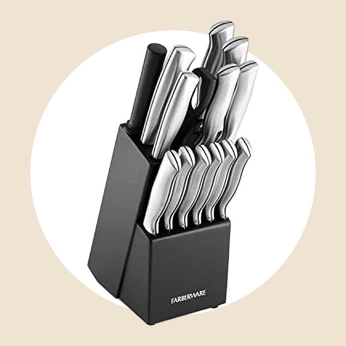 Farberware 15 Piece Kitchen Knife Set Via Amazon.com 01