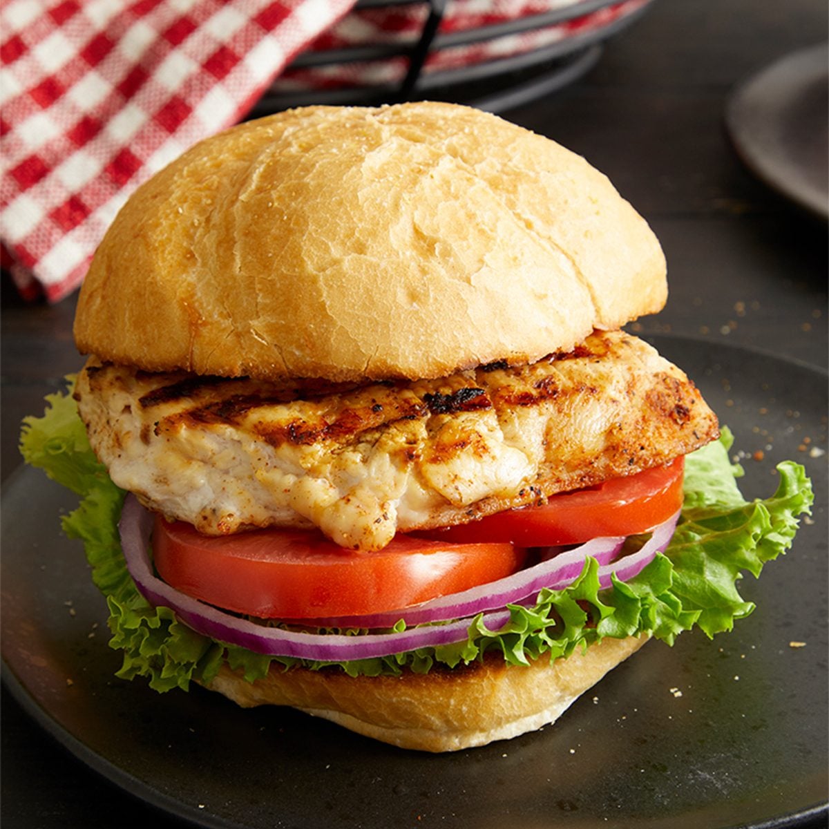 Grilled Cajun Chicken Sandwich