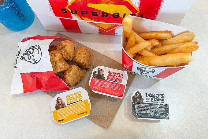I Tried Kfcs Supergirl Menu
