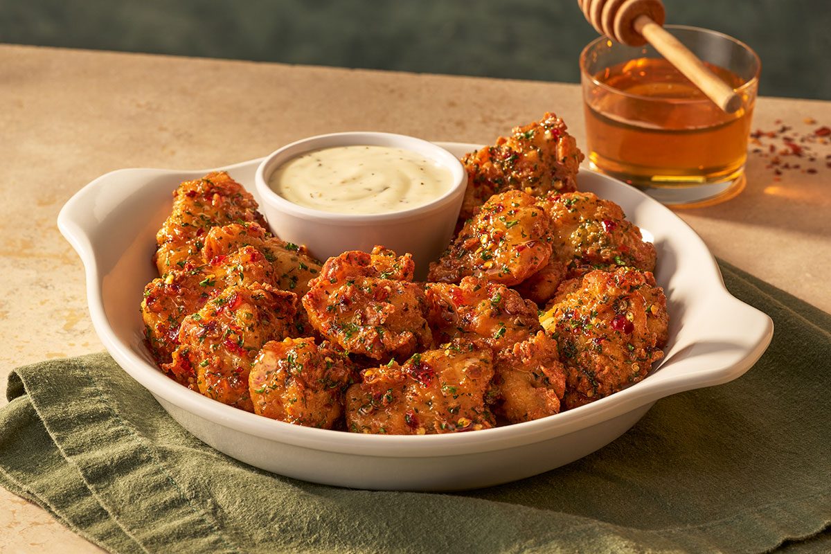 Calabrian Hot Honey Chicken Bites 