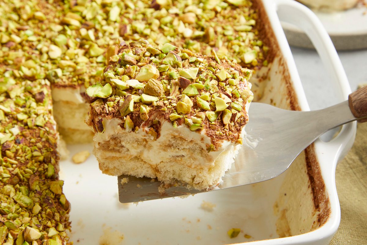 Pistachio Tiramisu