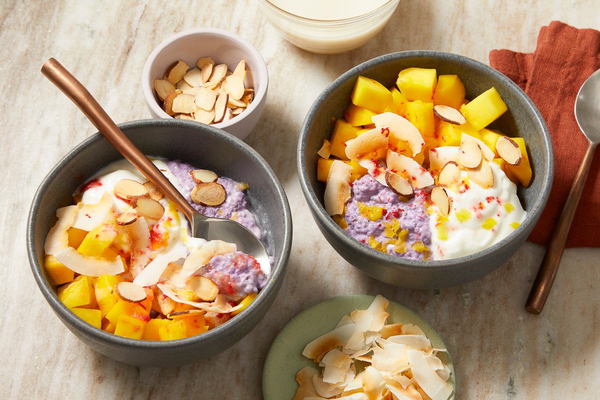 Shaved Mango Yogurt Bowl