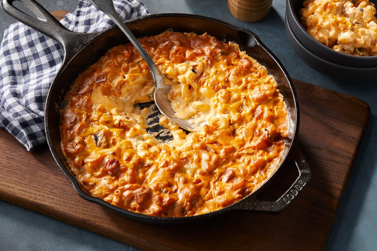 Smoked Bacon And Jalapeno Mac And Cheese