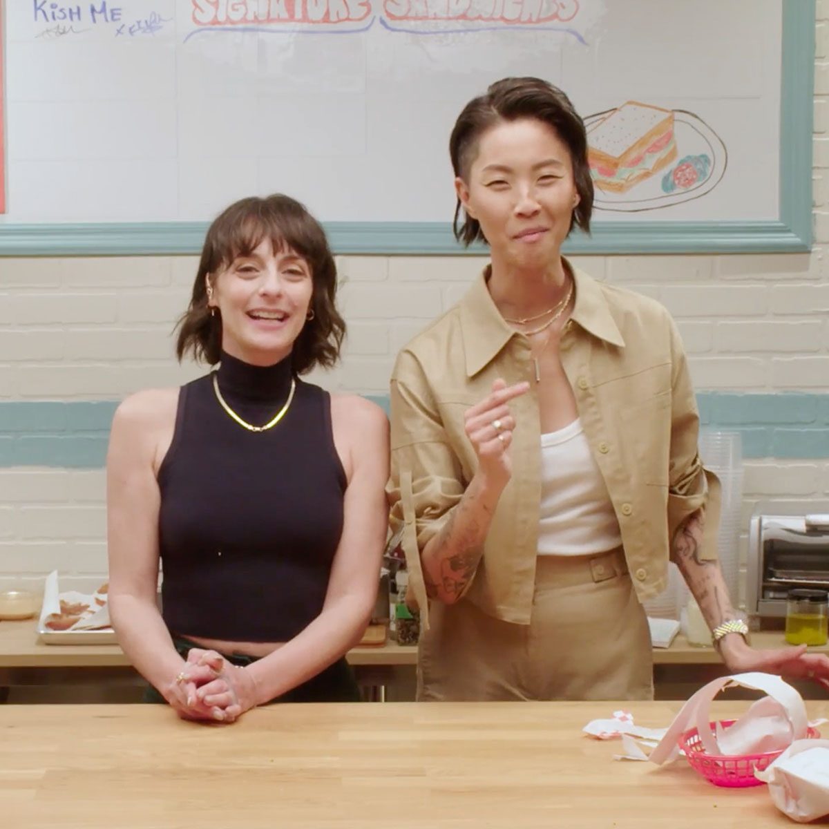Lindsay Ames and Kristen Kish on The Great American Sandwich Show