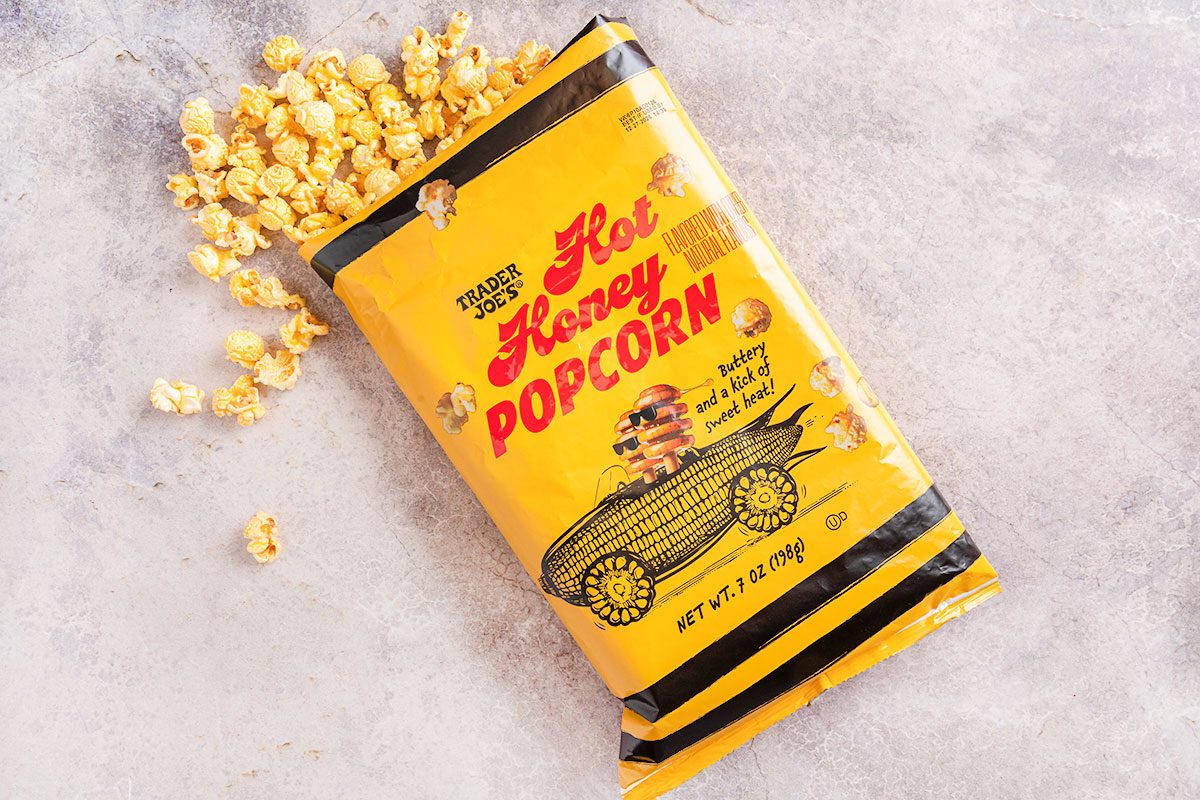 Trader Joes Hot Honey Popcorn