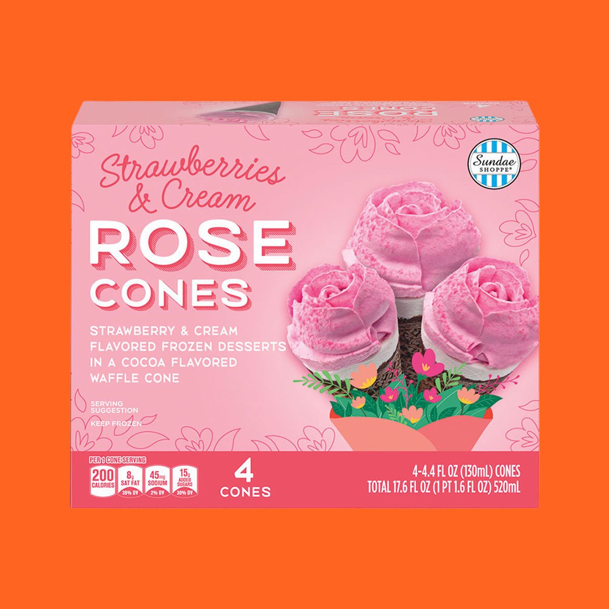 The 15 Best Aldi Finds Of July Cream Rose Cones Courtesy Aldi