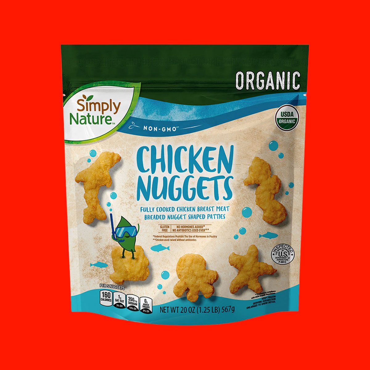 The 15 Best Aldi Finds Of July Organic Sea Creature Chicken Nuggets Courtesy Aldi