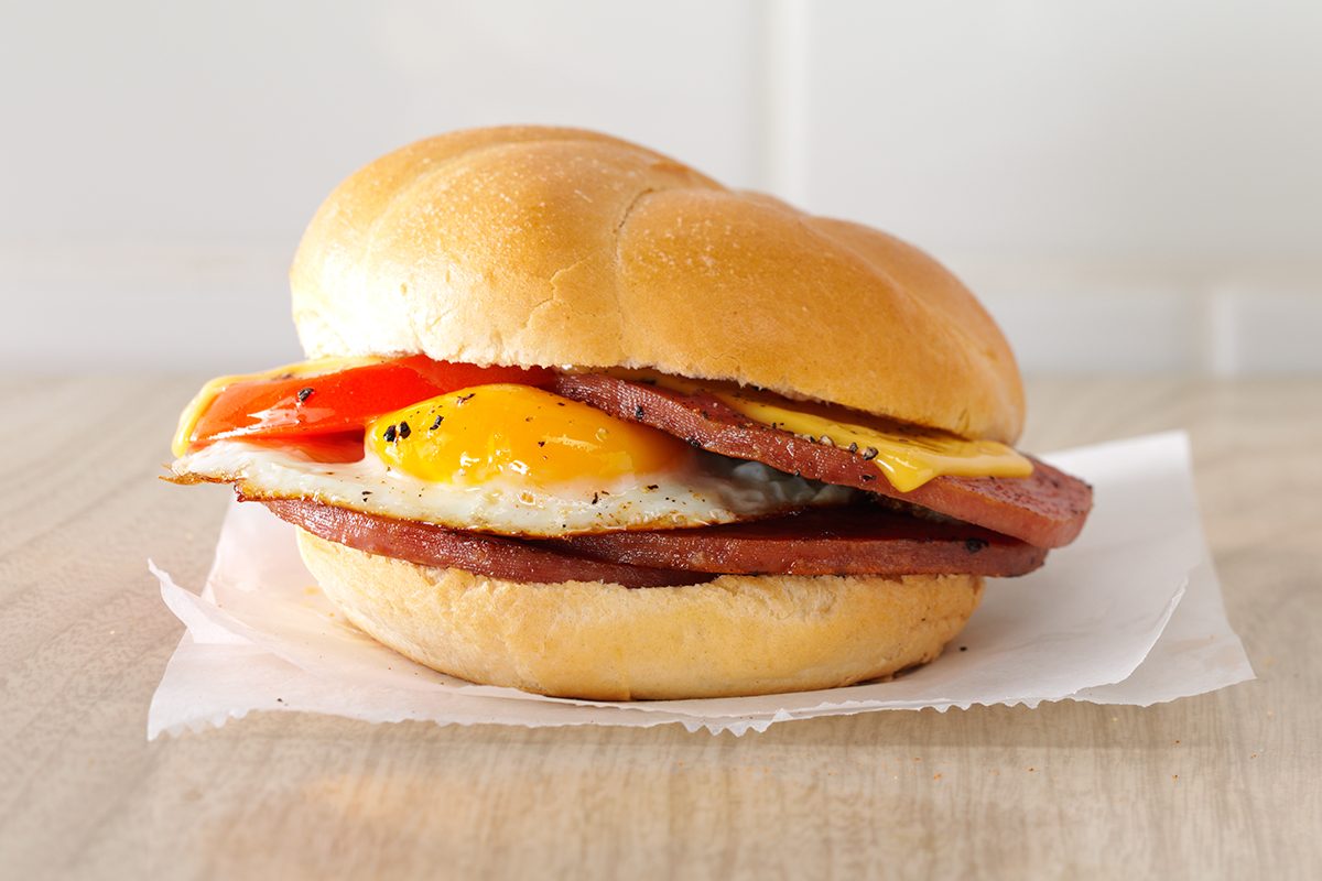 Taylor Ham Sandwich
