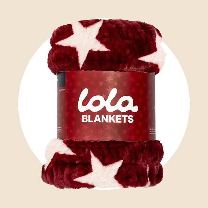Lola Blankets - Star Spangled Scarlet