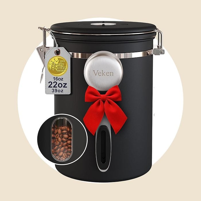 Veken Coffee Canister With Window