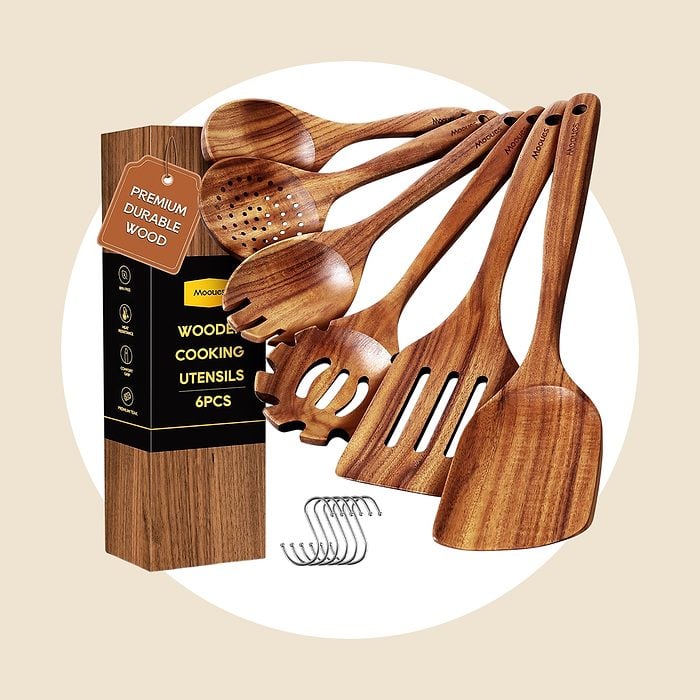 Wooden Spoons For Cooking Via Amazon.com