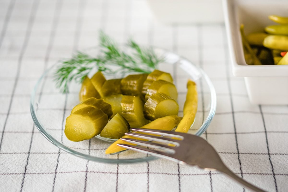 Half Sour Pickles
