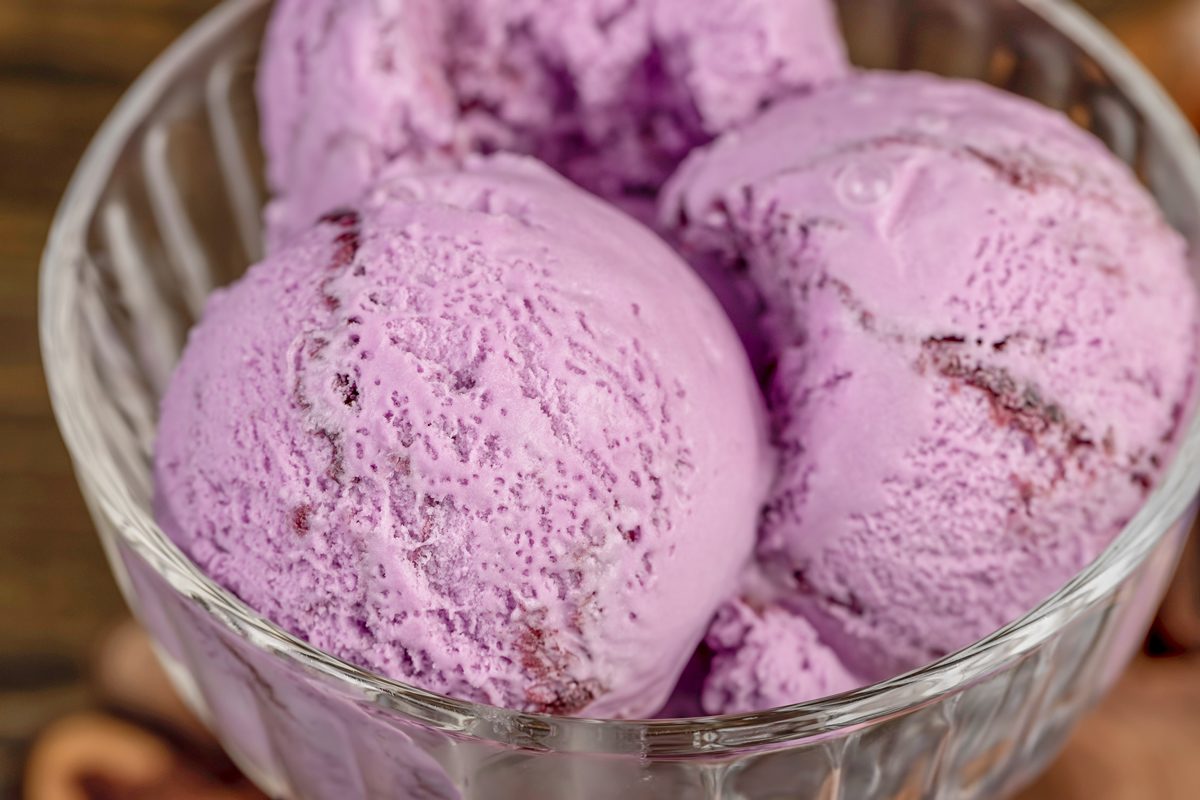 Huckleberry Ice Cream