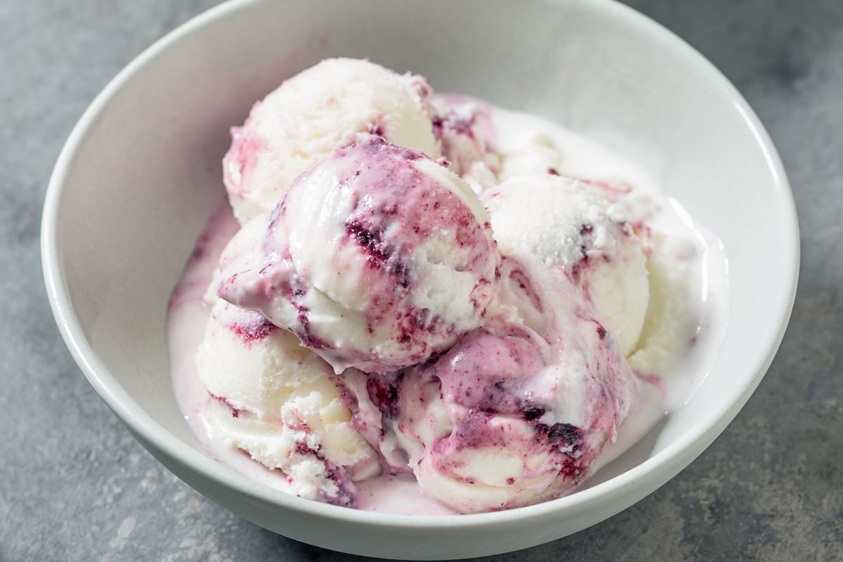 Marionberry Pie Ice Cream