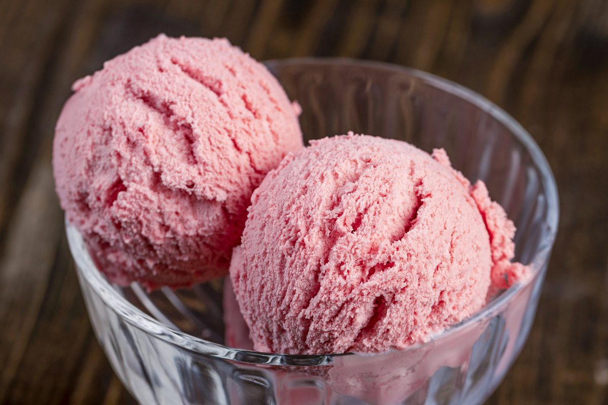Teaberry Ice Cream