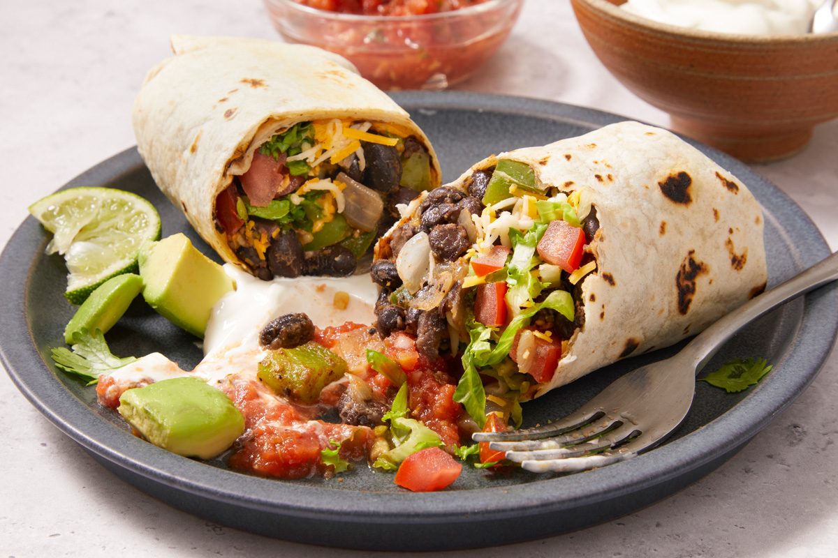 Black Bean Burrito