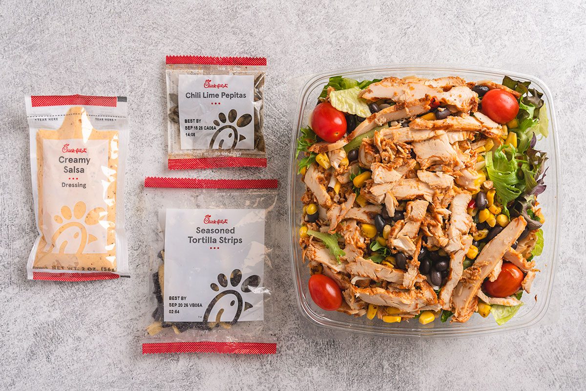 Fast Food Salads - Chick Fil A