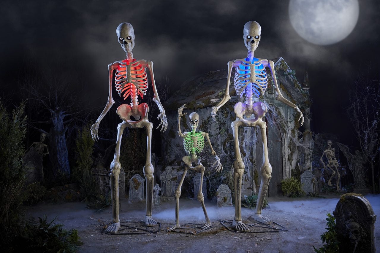 The Home Depot’s Giant Skeleton Is Back for 2026—And Now He’s App Compatible