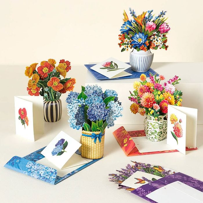 Flowers Pop Up Greeting Cards