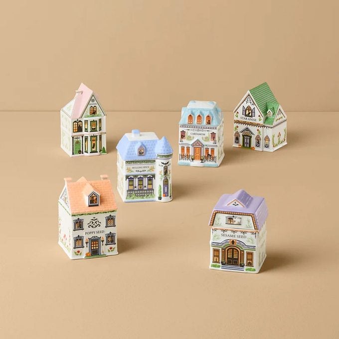 Lenox Spice Village 6 Piece Halloween Set