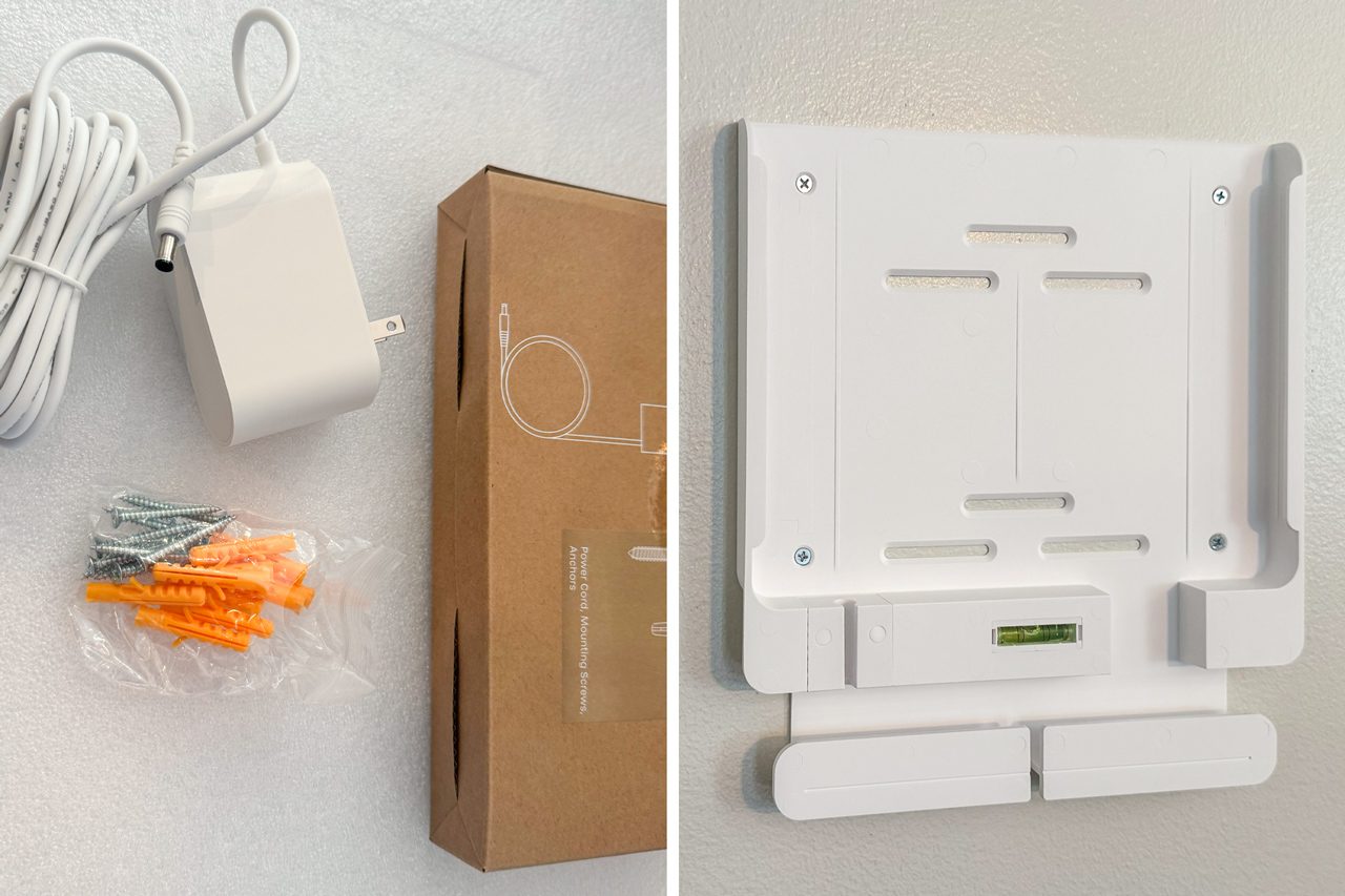 Hearth Display screws and wall mount