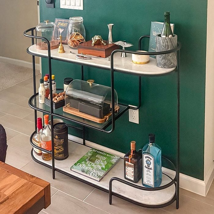 Joss & Main Burlington Metal Bar Cart
