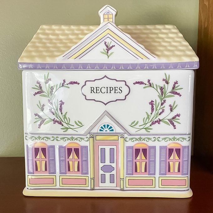 Lenox Spice Village Recipe Box