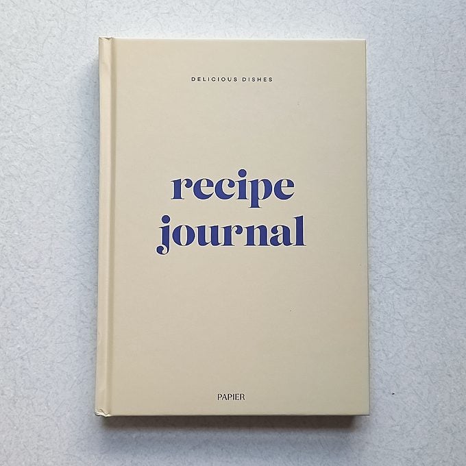 Papier Recipe Journal