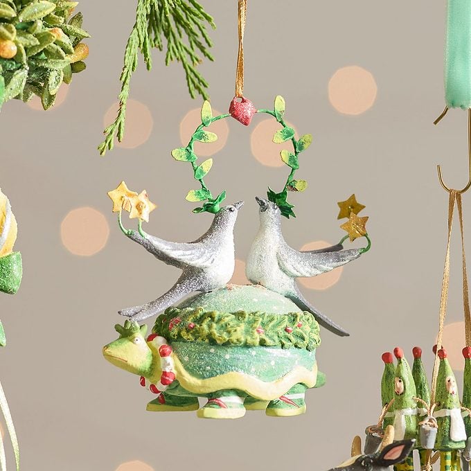 Patience Brewster 12 Days 2 Turtle Doves Ornament